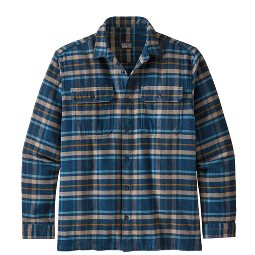 Patagonia Fjord Flannel Shirt New Navy