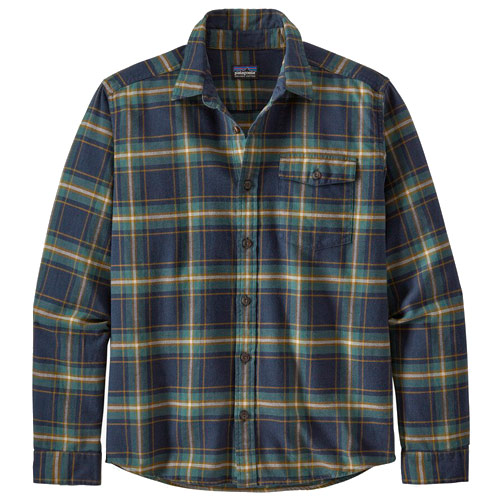 Patagonia LW Fjord Flannel Shirt Navy